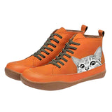 Bottines en cuir pour amoureuses des chats