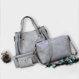 Lora. - 4-teiliges Vintage-Taschen-Set