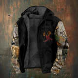 Veste-gilet zippée à capuche