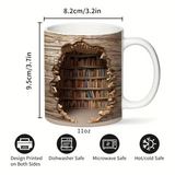 Mug Magique Thermoréactif – Bibliothèque Disparaissante