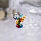Lune Belie™ | Collier colibri élégant