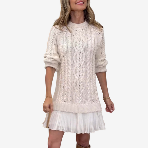 Lune Belie™ | Robe Pull en Maille