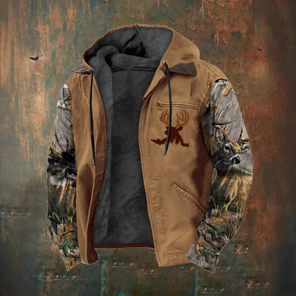 Veste-gilet zippée à capuche
