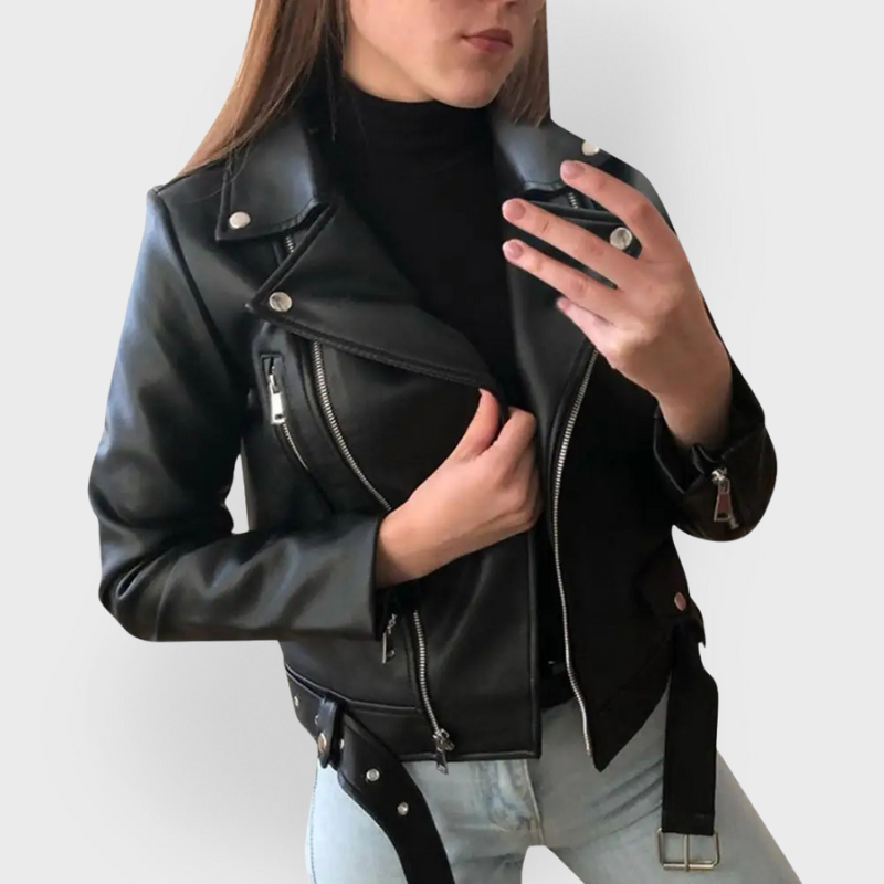 Lune | Veste en cuir casual et résistante