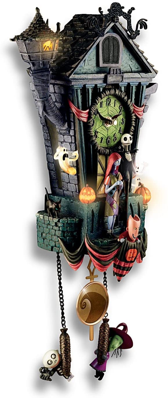 HallowClock – Horloge Murale d’Halloween, L’Étrange Noël de Monsieur Jack