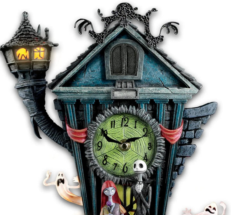 HallowClock – Horloge Murale d’Halloween, L’Étrange Noël de Monsieur Jack