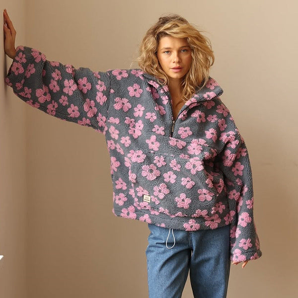 Sofia™ | Pull fleuri élégant
