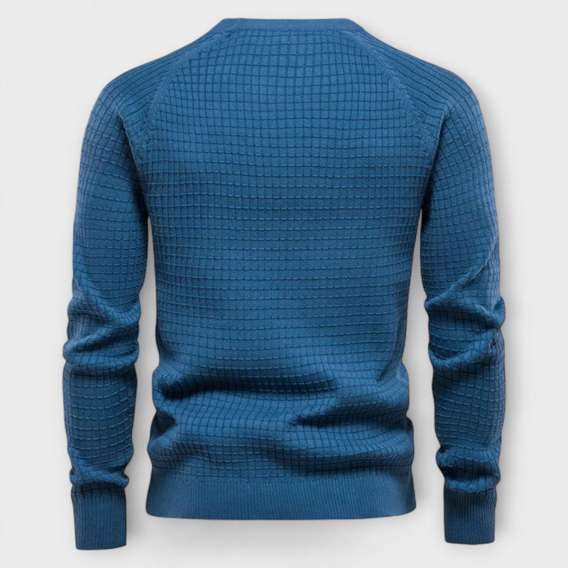 MIRAVO | Maglione da uomo con motivo a rombi