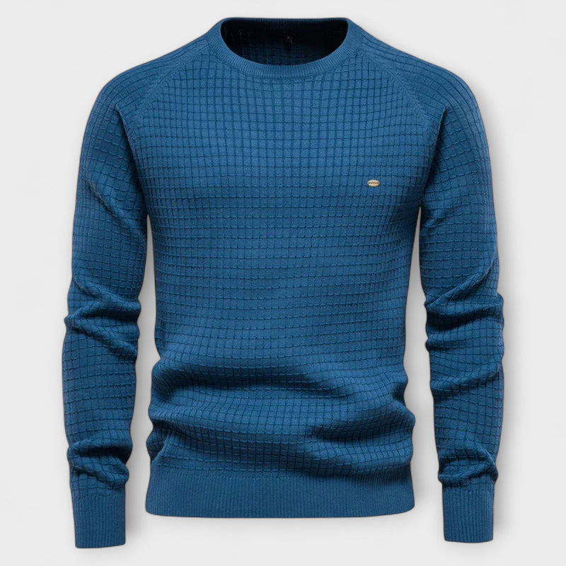MIRAVO | Maglione da uomo con motivo a rombi