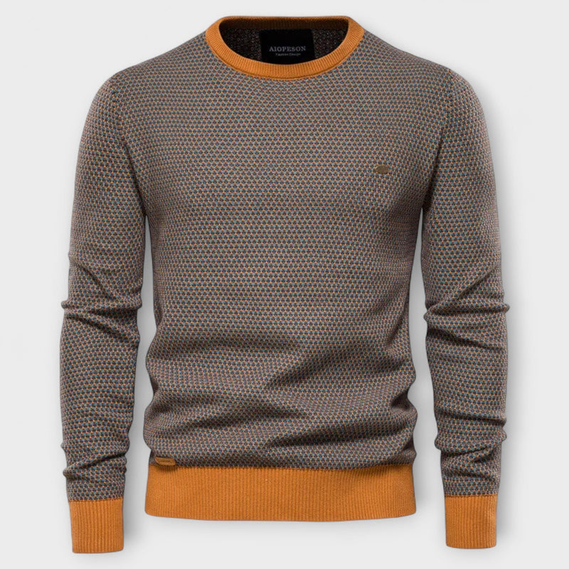 MIRAVO | Maglione da uomo con motivo a quadri