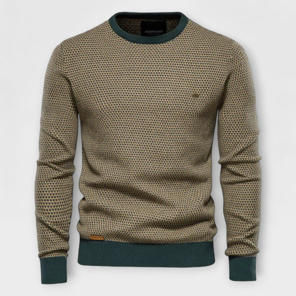 MIRAVO | Maglione da uomo con motivo a quadri