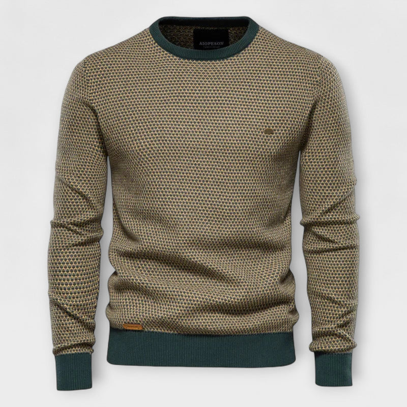 MIRAVO | Maglione da uomo con motivo a quadri