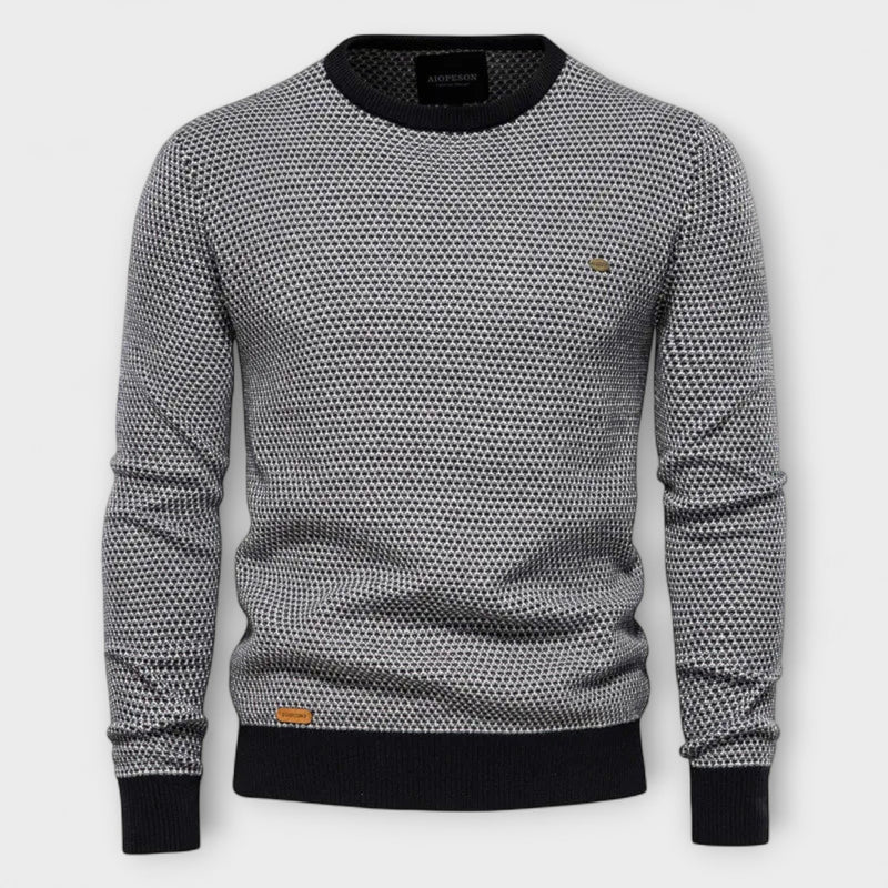 MIRAVO | Maglione da uomo con motivo a quadri