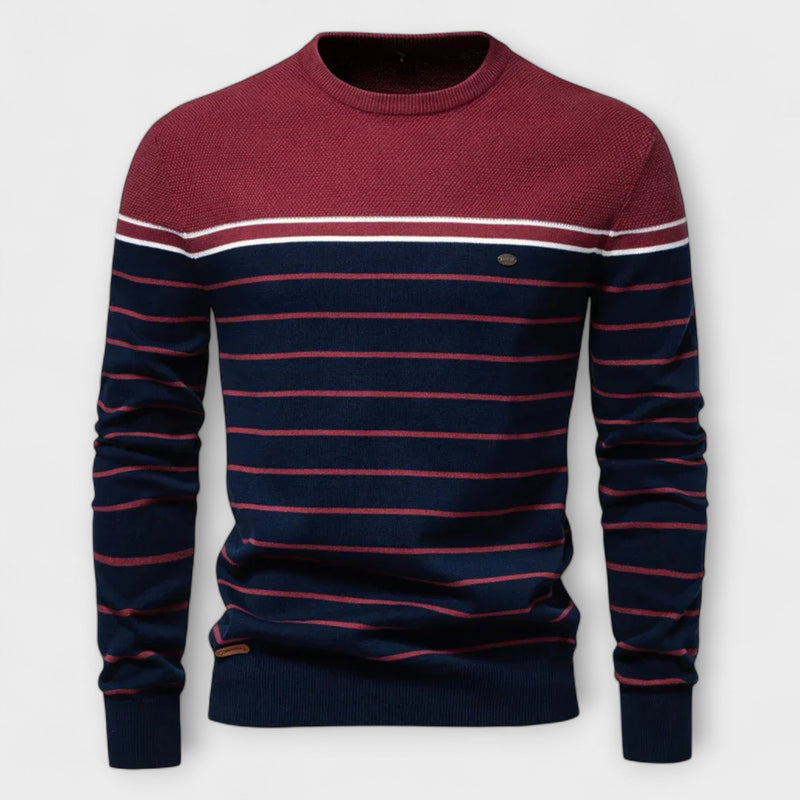 MIRAVO | Maglione da uomo con motivo a righe