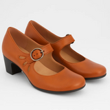 Jane - Sandálias de couro com fecho