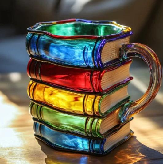 Tasse artisanale colorée