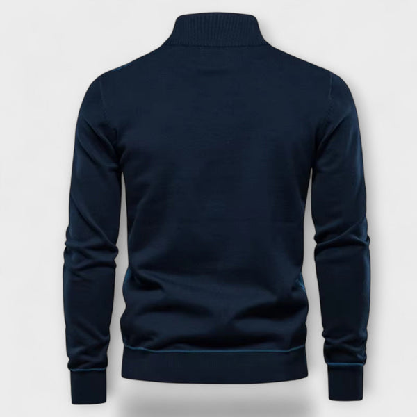 MIRAVO | Pullover da Uomo con Mezzo Zip