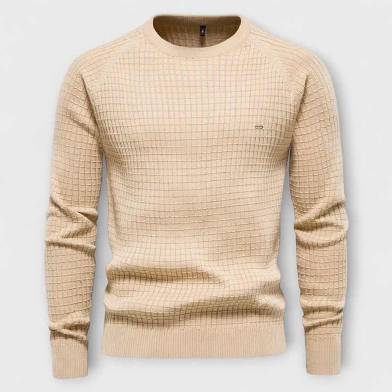 MIRAVO | Maglione da uomo con motivo a rombi