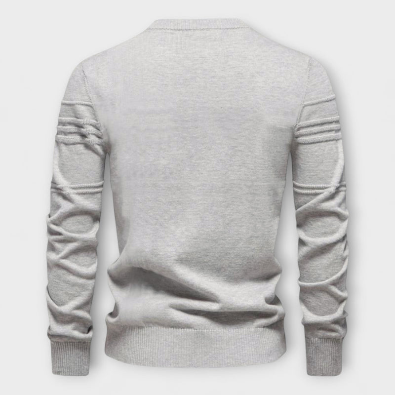 MIRAVO | Maglione elegante da uomo con design a quadri