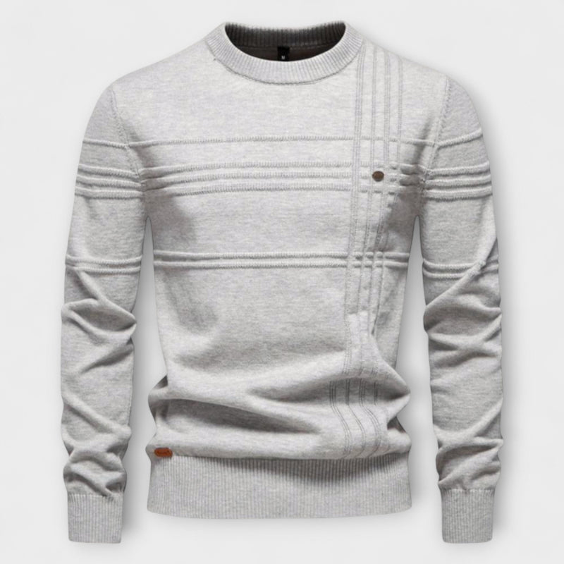 MIRAVO | Maglione elegante da uomo con design a quadri