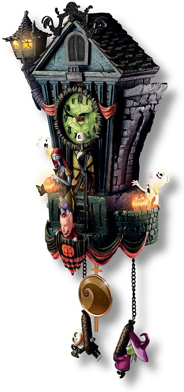 HallowClock – Horloge Murale d’Halloween, L’Étrange Noël de Monsieur Jack